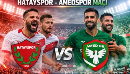 Hatayspor – Amedspor Maçı Ne Zaman, Saat Kaçta, Hangi Kanalda? İlk Yarı Sonucu: Amedspor 2-0 Önde